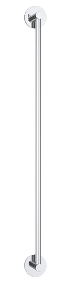 Grohe 40366001 Essentials Metal 26.38-In. Towel-Bar, 25', Starlight Chrome