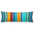 Stripe Bohemian Style Body Pillow Cover Colorful Stripes Long Pillow Case With Zipper Farmhouse Bedding Pillowcase Decorative Pi