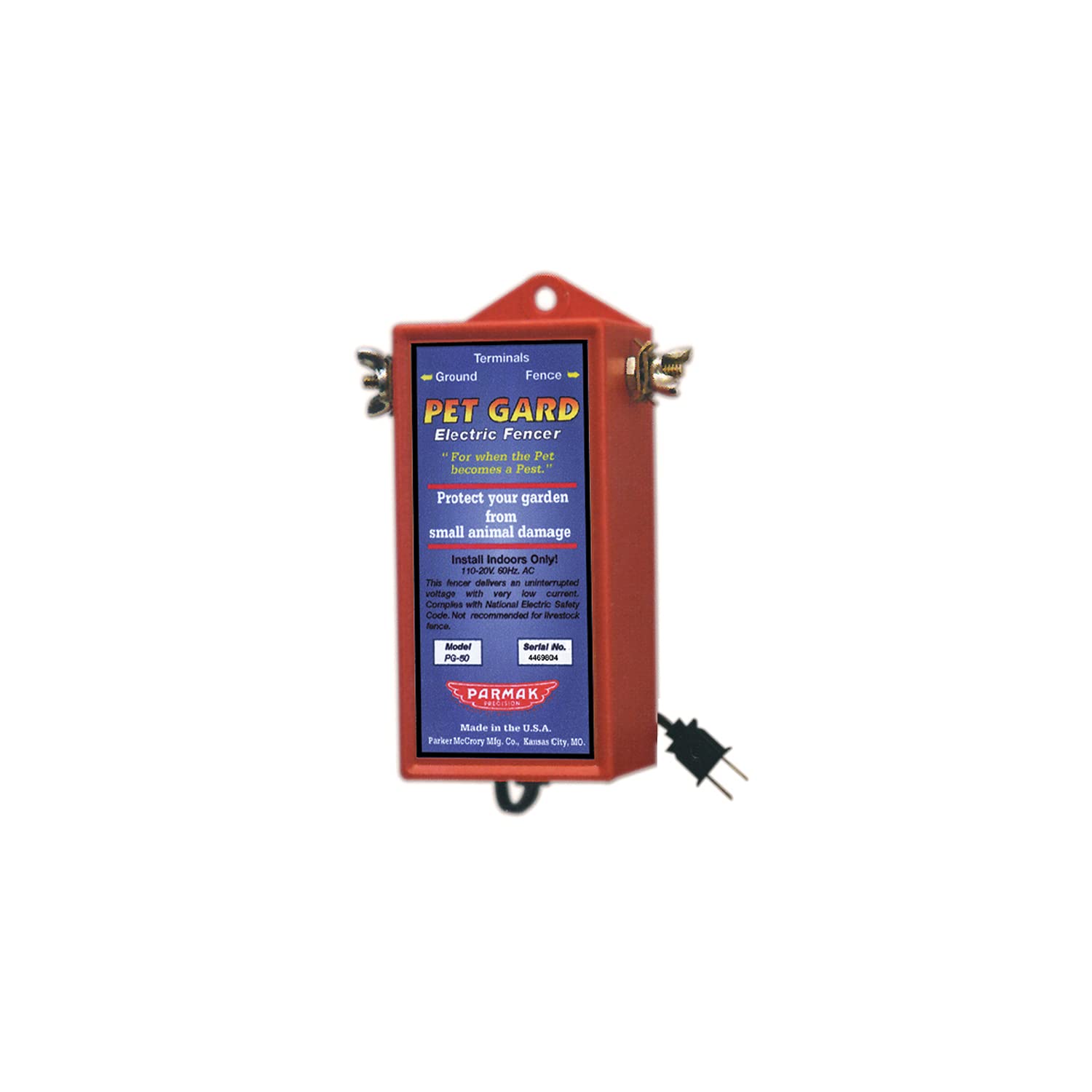 Parmak Pet Gard 110/120 Volt Contoller For Back Yards & Gardens Pg50