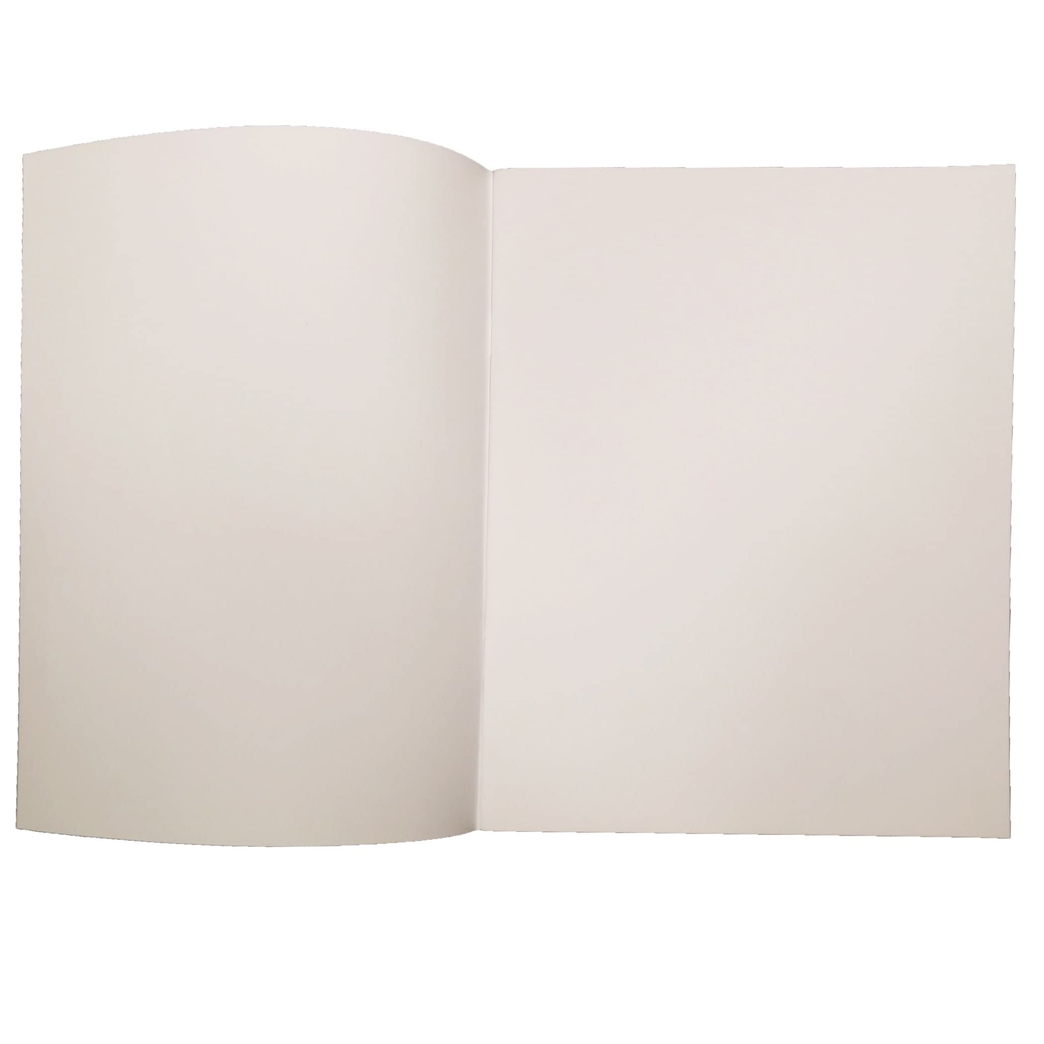 Hayes Soft Cover Blank Book, 8.5 x 11 Portrait, 14 Sheets Per Book, Pack of 12