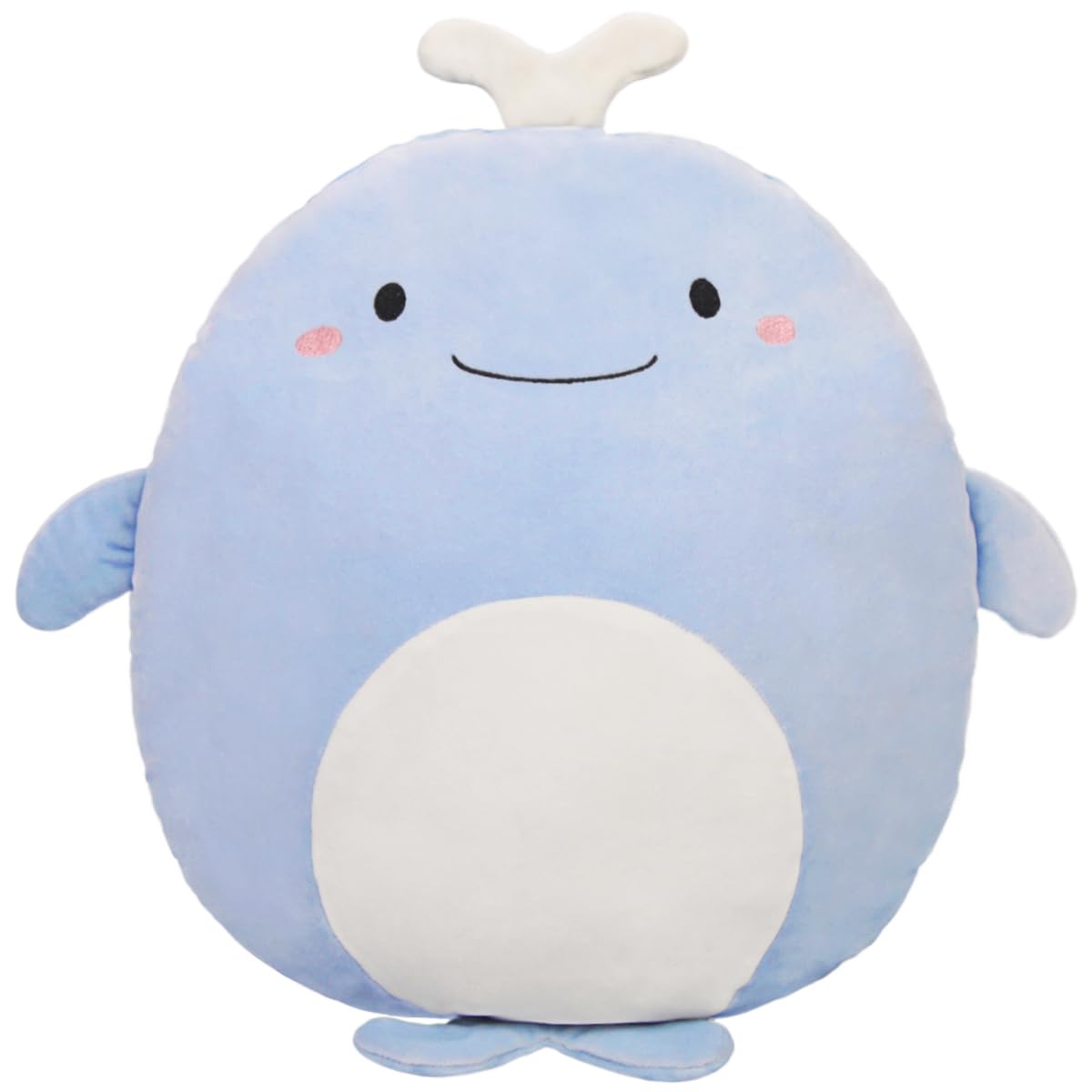 ARELUX Soft Whale Anime Plush Pillow Cute Whale Stuffed Animal Plush Toy Plushies Room Decor Festival Decorations Accompany for 