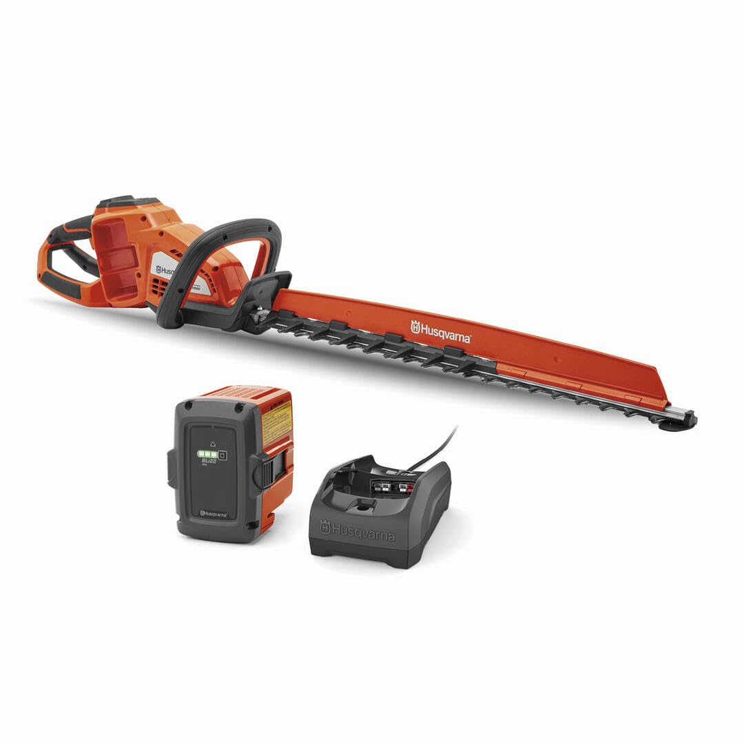 Husqvarna Hedge Master 320Ihd60 Battery Hedge Trimmer, 24-Inch Electric Trimmer With Brushless Motor For Efficiency And Durabili