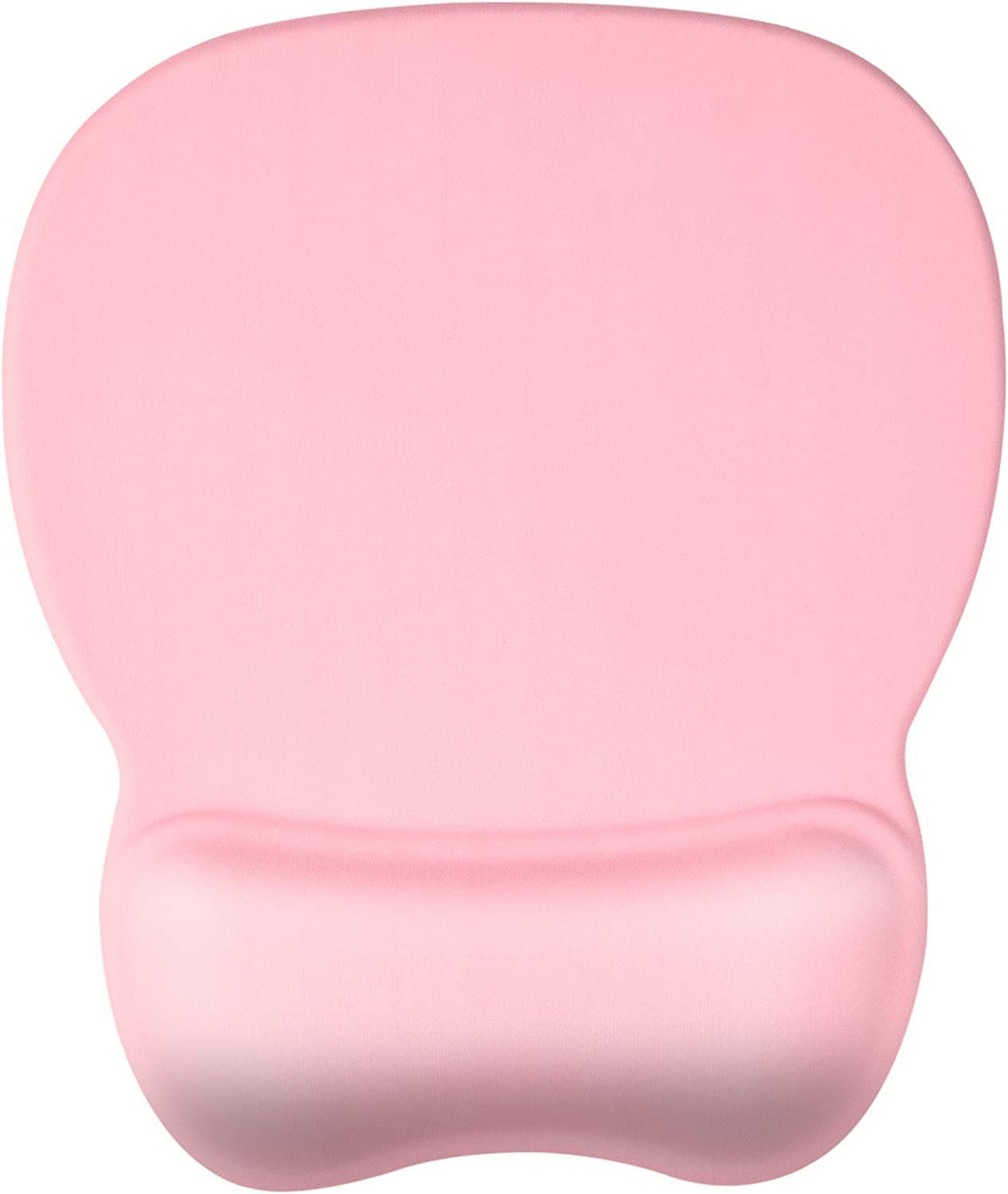 Eoocoo Ergonomic Mouse Pad With Wrist Support, Mousepad With Memory Foam Wrist Rest And Non-Slip Base For Computer, Cafe, Home &