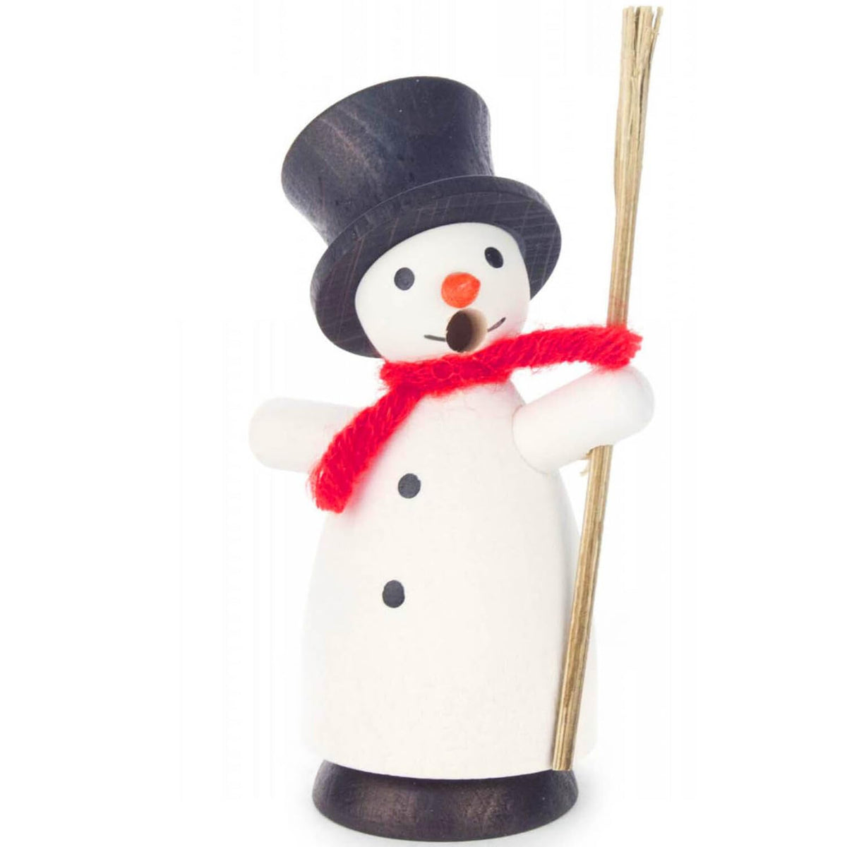 Alexander Taron Importer 136-148 Dregeno Incense Burner-Snowman-3.25&quot; H X 2.25&quot; W X 1.75&quot;, White