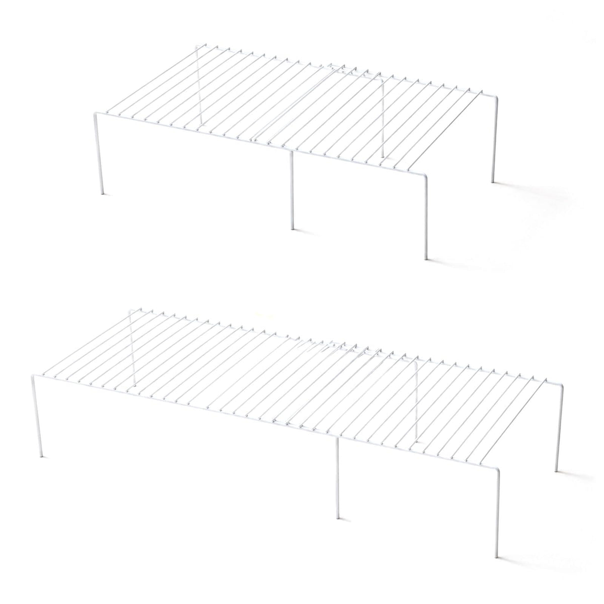 KongTiva Kitchen Cabinet Expandable Shelf Organizers Set of 2, Adjustable