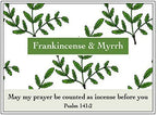 Frankincense And Myrrh Holy Incense From Jerusalem In A Gift Pack - Holy Land Aromatic Treasures For Spiritual Awakening