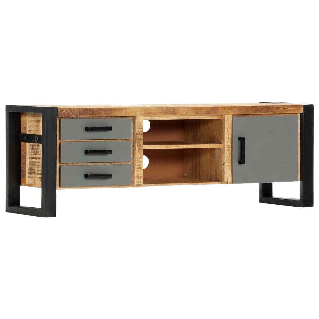 vidaXL TV Cabinet 47.2&quot;x11.8&quot;x15.7&quot; Solid Mango Wood