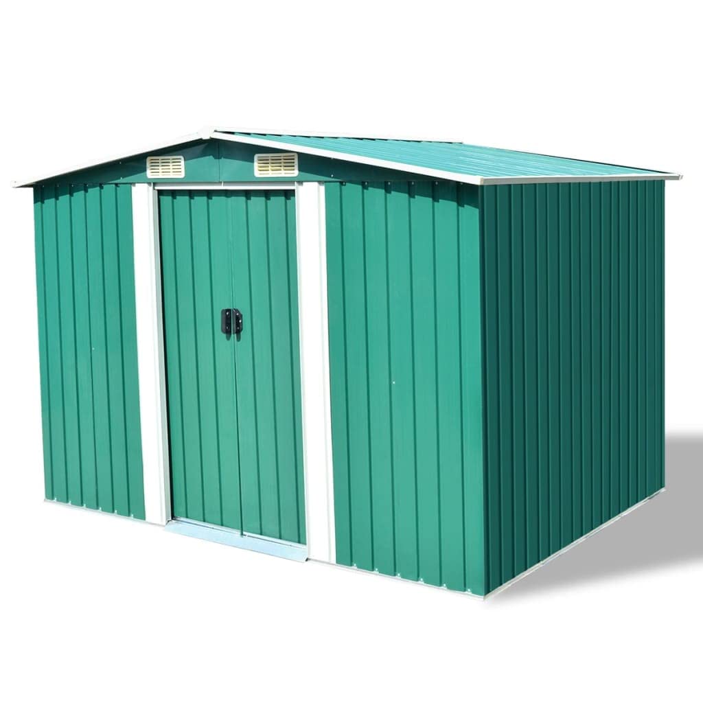 Vidaxl Metal Garden Storage Shed Shed Outdoor Tools