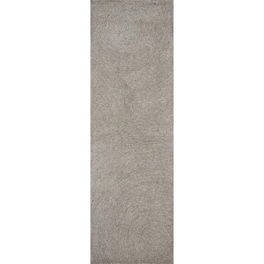 Rizzy Home Alora Decor London 2'6" X 8' Swirl Gray/Gray/Rust/Blue Hand-Tufted Area Rug