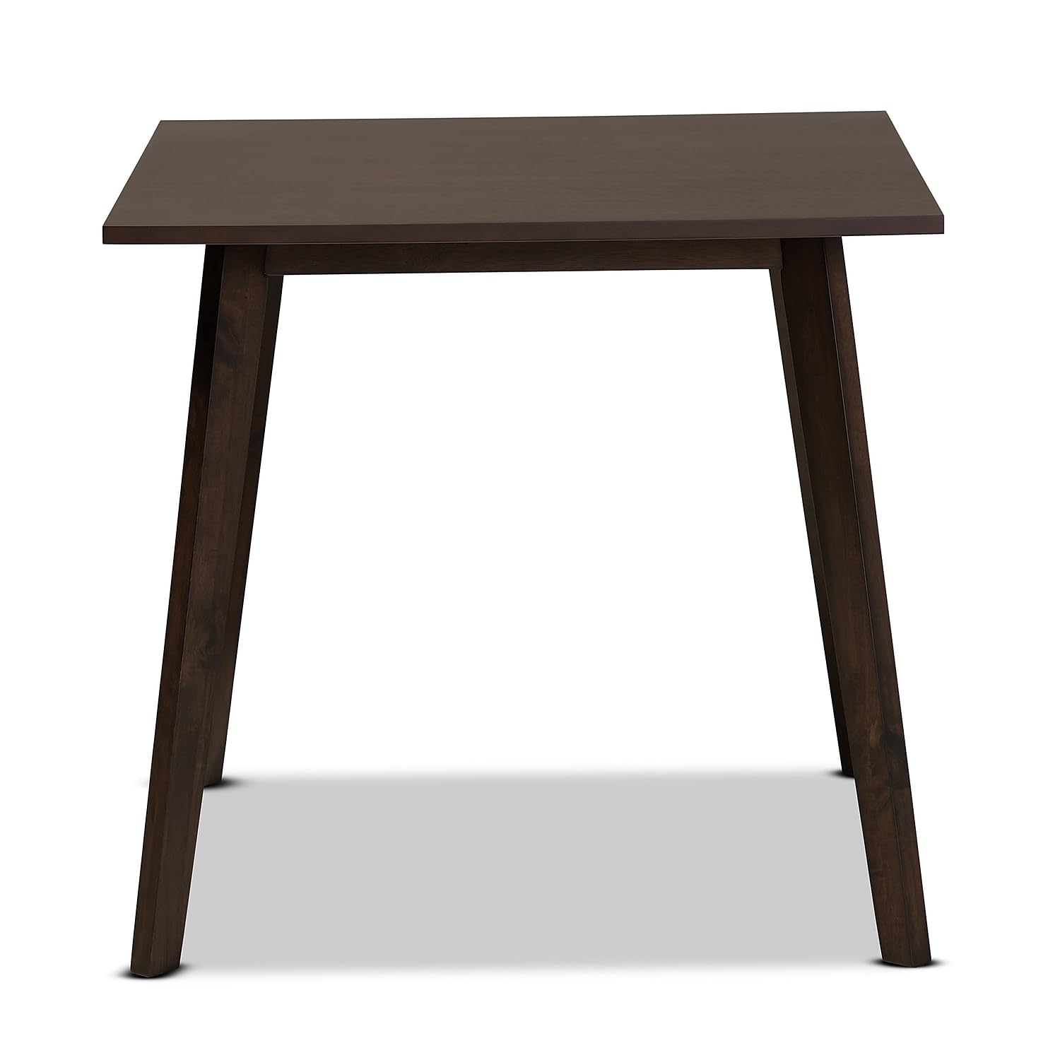Baxton Studio Britte 31.5-inch Dining Table, Dark Brown (161-10464-HiT)