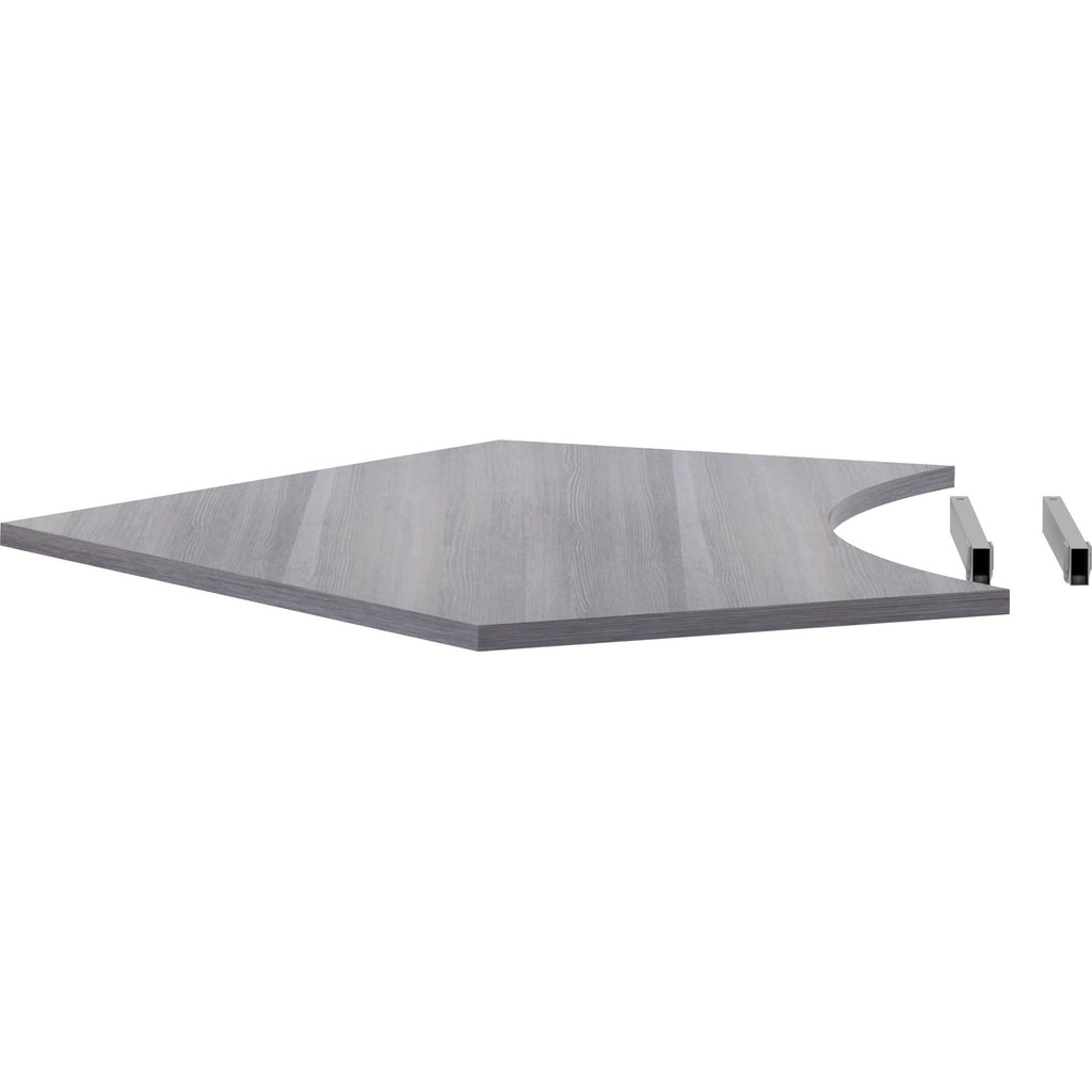 Lorell, LLR16249, Relevance Series 120 Curve Panel Top, 1 Each