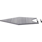 Lorell, LLR16249, Relevance Series 120 Curve Panel Top, 1 Each