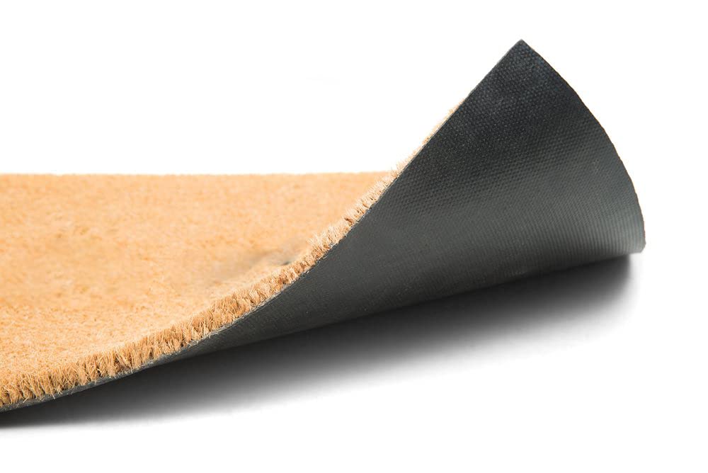 Ecomills Coco Coir Door Mat, 24' X 36' X 0.5', Heavy Duty, Indoor Outdoor, Large Size, Non-Slip Backing, Mats For Entry Ways,