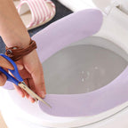 Bathroom Warmer Toilet Seat Cover Pads 4 Pack Washable And Reusable Cushion For Winter