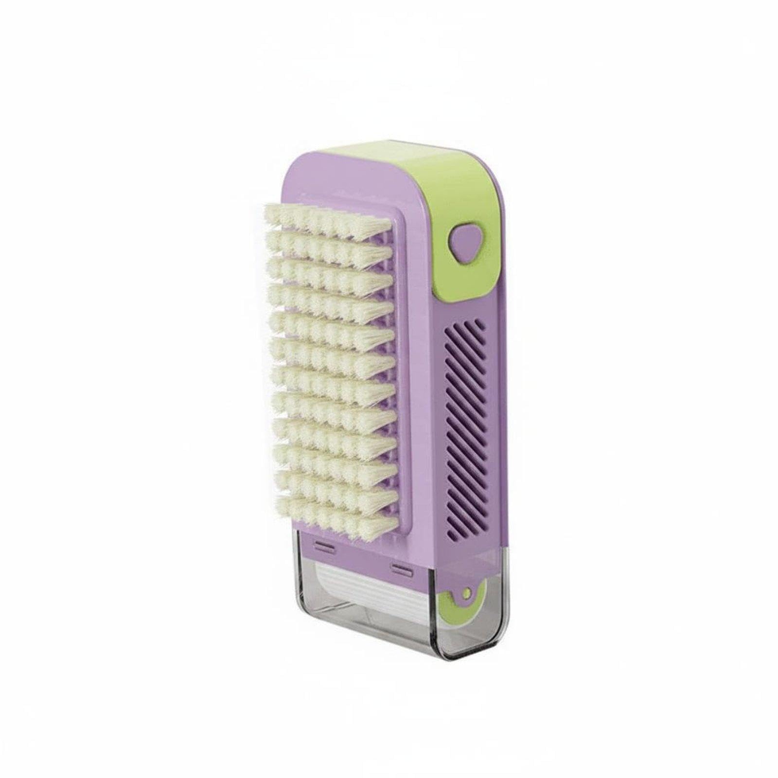 Loom Tree Laundry Soap Brush Box 2In1 Soap Brush Box Drainage Design Household Cleaning Multicolor
