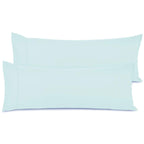 Nestl Body Pillow Cover - Soft Body Pillow Pillowcase - Lightweight Light Blue Pillowcase - Microfiber Body Pillow Case Cover -