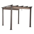 Garden Winds Replacement Canopy Top Cover For Home Depot Hampton Bay Gfm00467F Pergola - Standard 350 Fabric Beige
