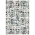 Rizzy Home Alora Decor Glamour 7'10"X9'10" Ivory/Teal/Ivory/Teal Power-Loomed Area Rug