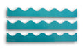 Tropical Teal Prismatic Wall Borders - Bulletin Board Classroom Decor -Set Of 12