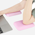 Leolee Elbow Rest Pads For Desk, Pink Ergonomic Wrist Rest Pad Arm Rest Pads With Memory Foam & Non-Slip Base, Armrest Cushion S