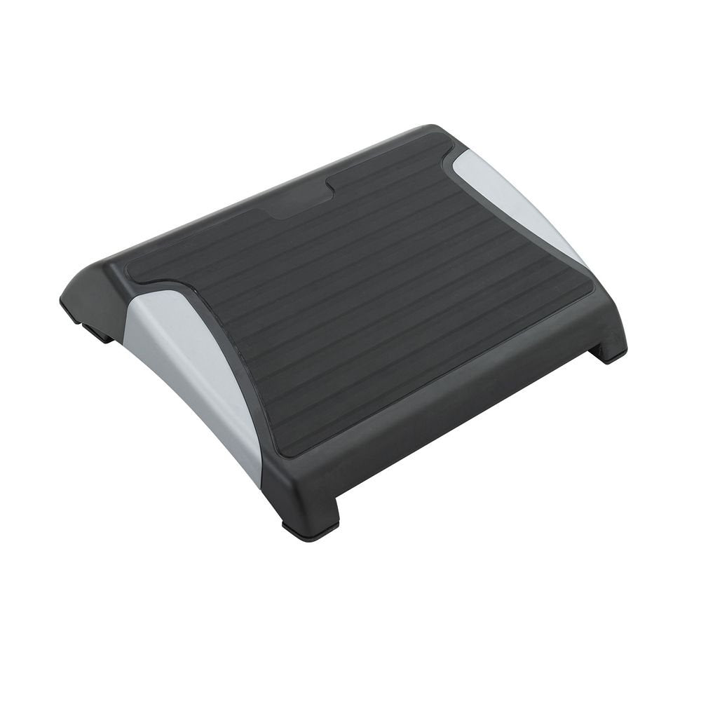 Safco Restease Adjustable Footrest FOOTREST,4 ANGLE,ADJ,BK (Pack of2)