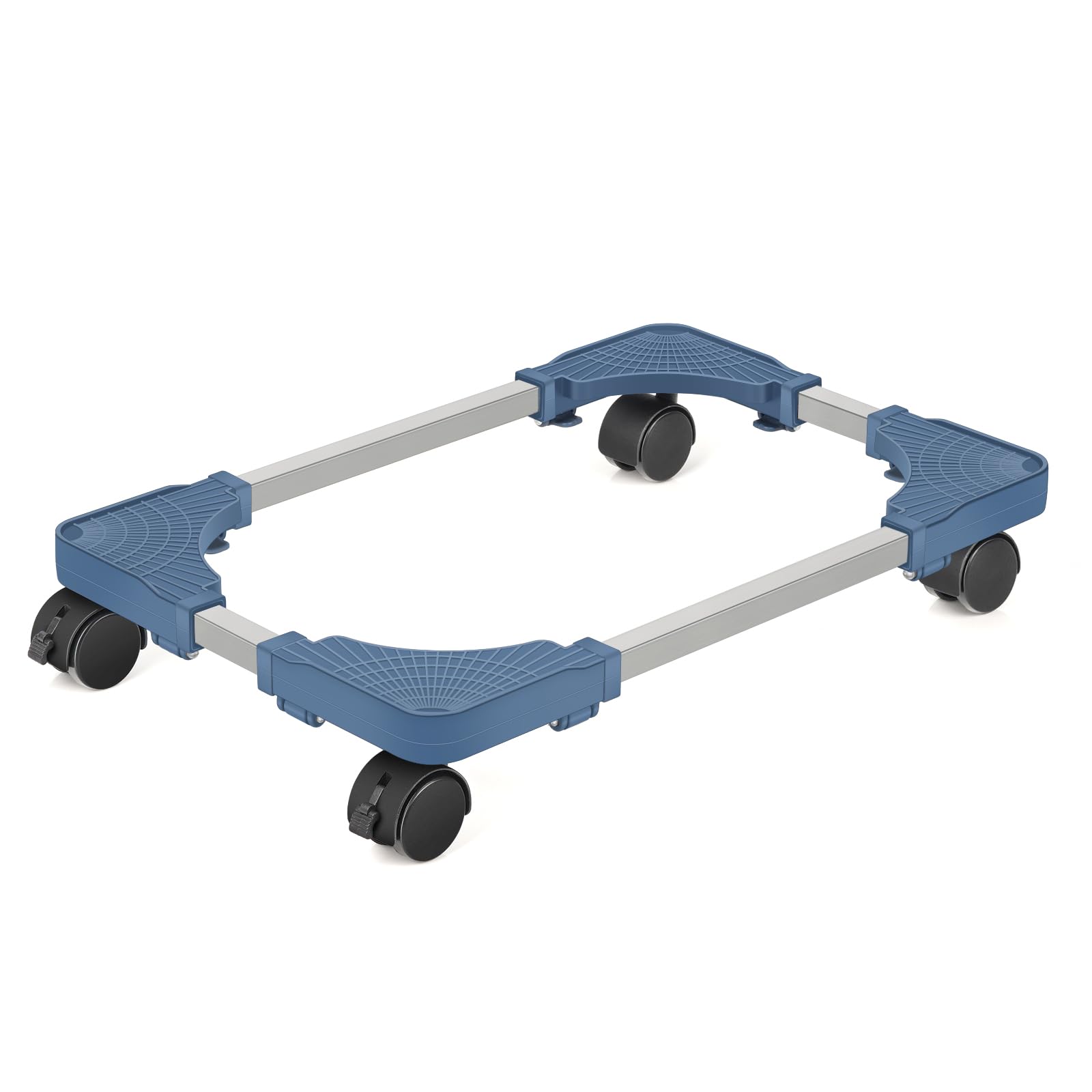 Liitrton Mobile CPU Stand, Adjustable Computer Tower Stand with 4 Locking Casters,Ventilated PC Stand for Floor with Multiple Co