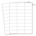 Yeachlaing 0.6  1.5 Inch Removable Blank Freezer Labels,Water/Oil/Tear Resistant/Ink Won'T Smudge No Residue (405 Pcs,1 Bag)