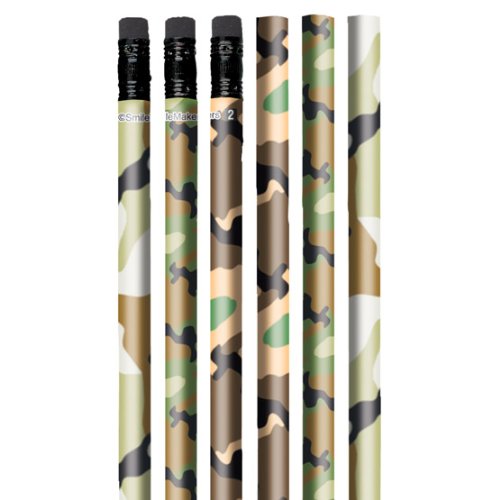 Camo Pencils - 50 Per Pack