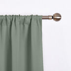 Nicetown Kitchen Window Curtains For Cabinet, Farmhouse Tie Up Short Curtains For Small Window Thermal Roman Shade Adjustable Va