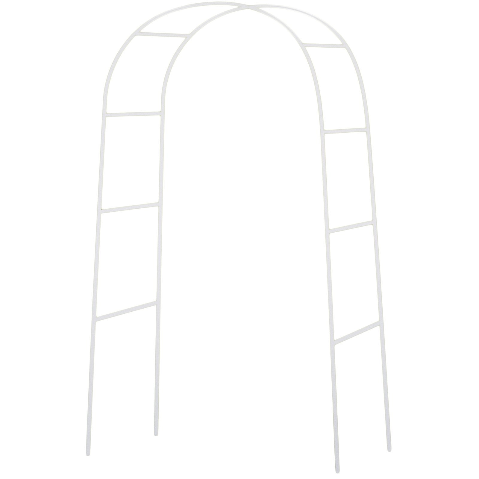 Nstar Real Sized Metal Decoration Arch, White