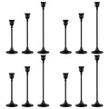Candlestick Holders,Taper Candle Holder for Candlesticks Black Candelabra Candle Holder Vintage Candle Stick Candle Holder for F