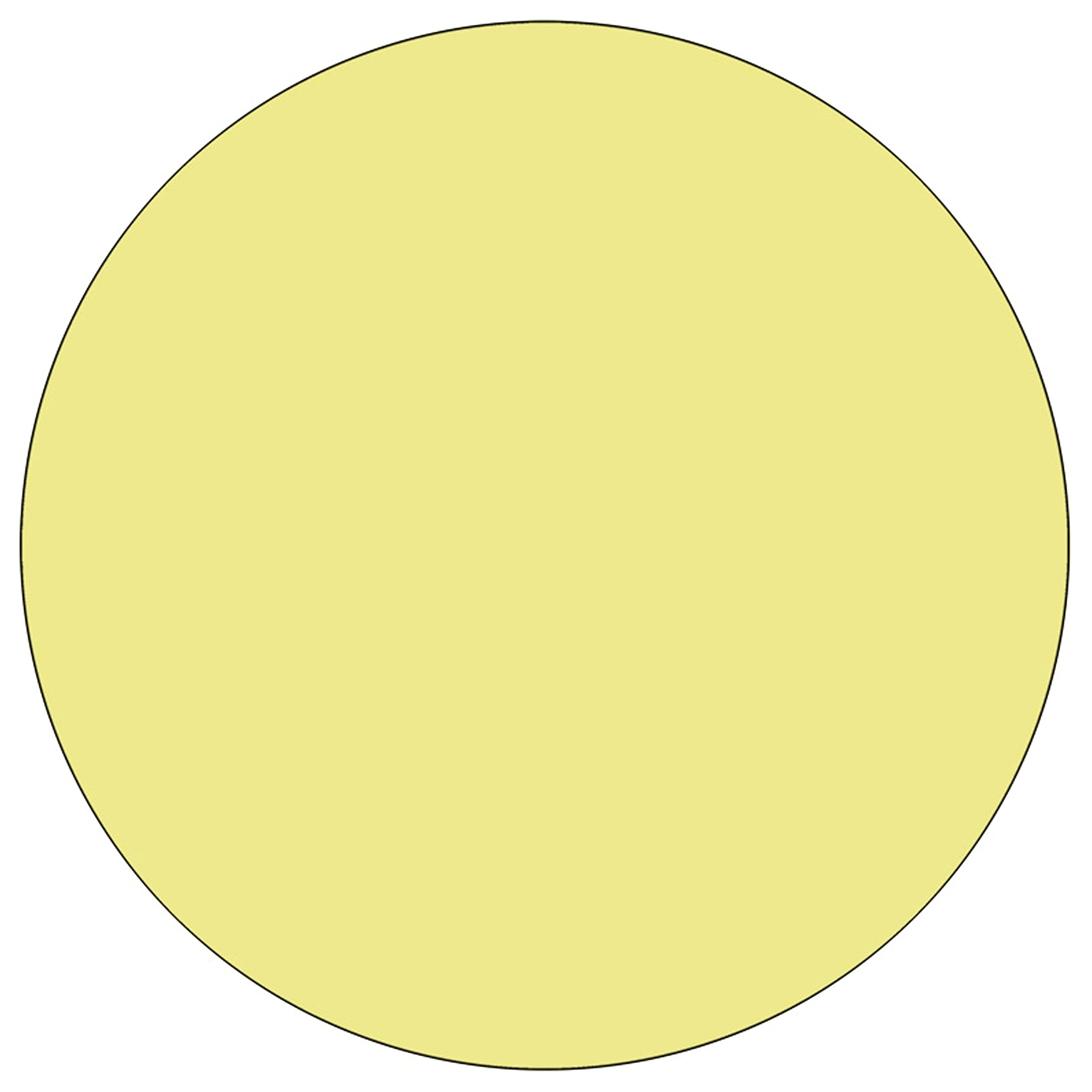 Flash Furniture Wren 48'' Round Yellow Thermal Laminate Activity Table - Height Adjustable Short Legs