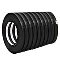 WOD Black Produce Poly Bag Sealing Tape, 3/8 inch x 180 yds. (Pack of 10) for Packaging and Sealing of Meat, Gifts, or Ice Bags 