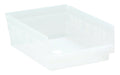 Quantum Storage Systems QSB107CL 4 Economy Shelf Bins, 11-5/8 x 8-3/8 x 4, Clear (Case of 20)