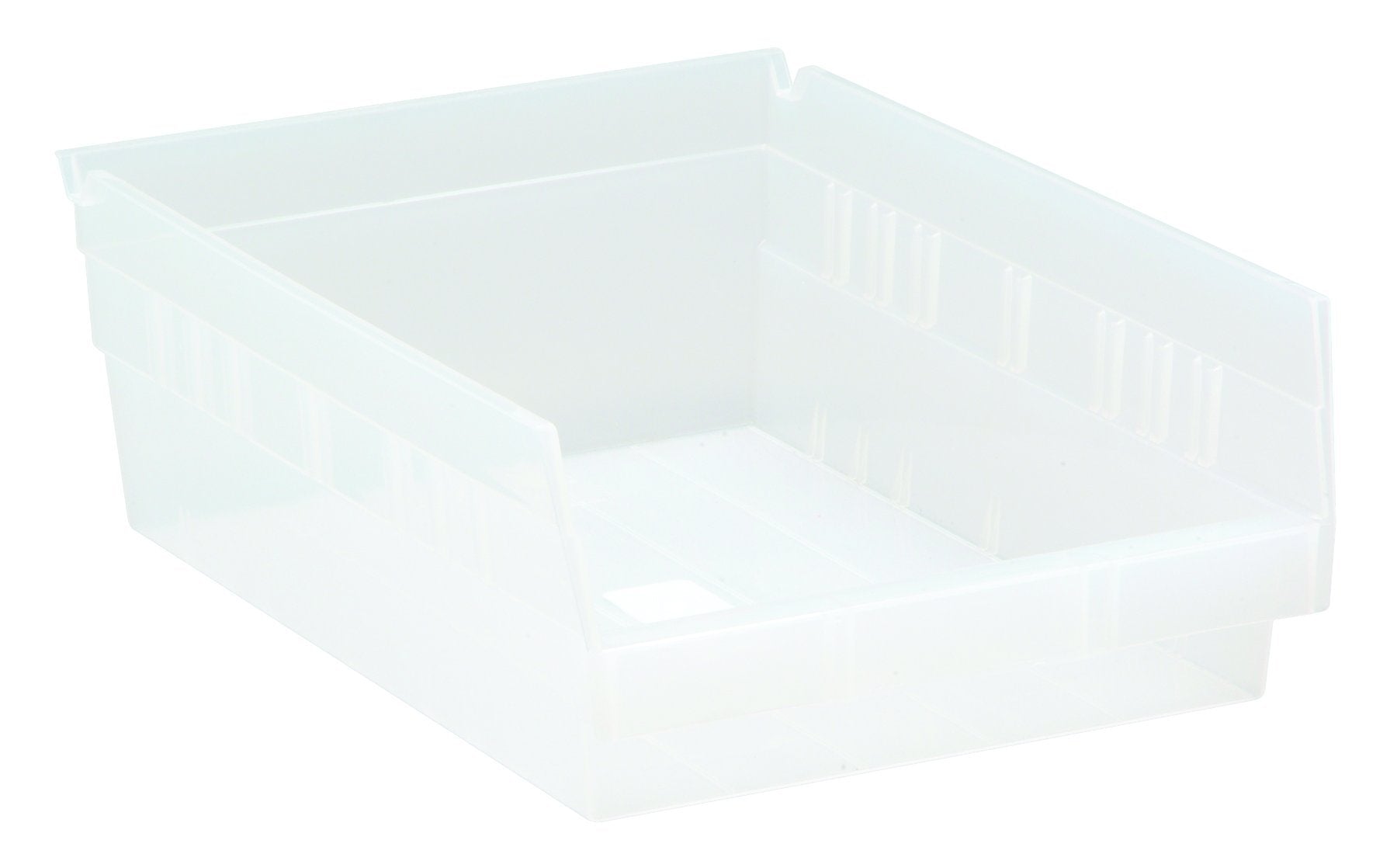 Quantum Storage Systems QSB107CL 4 Economy Shelf Bins, 11-5/8 x 8-3/8 x 4, Clear (Case of 20)