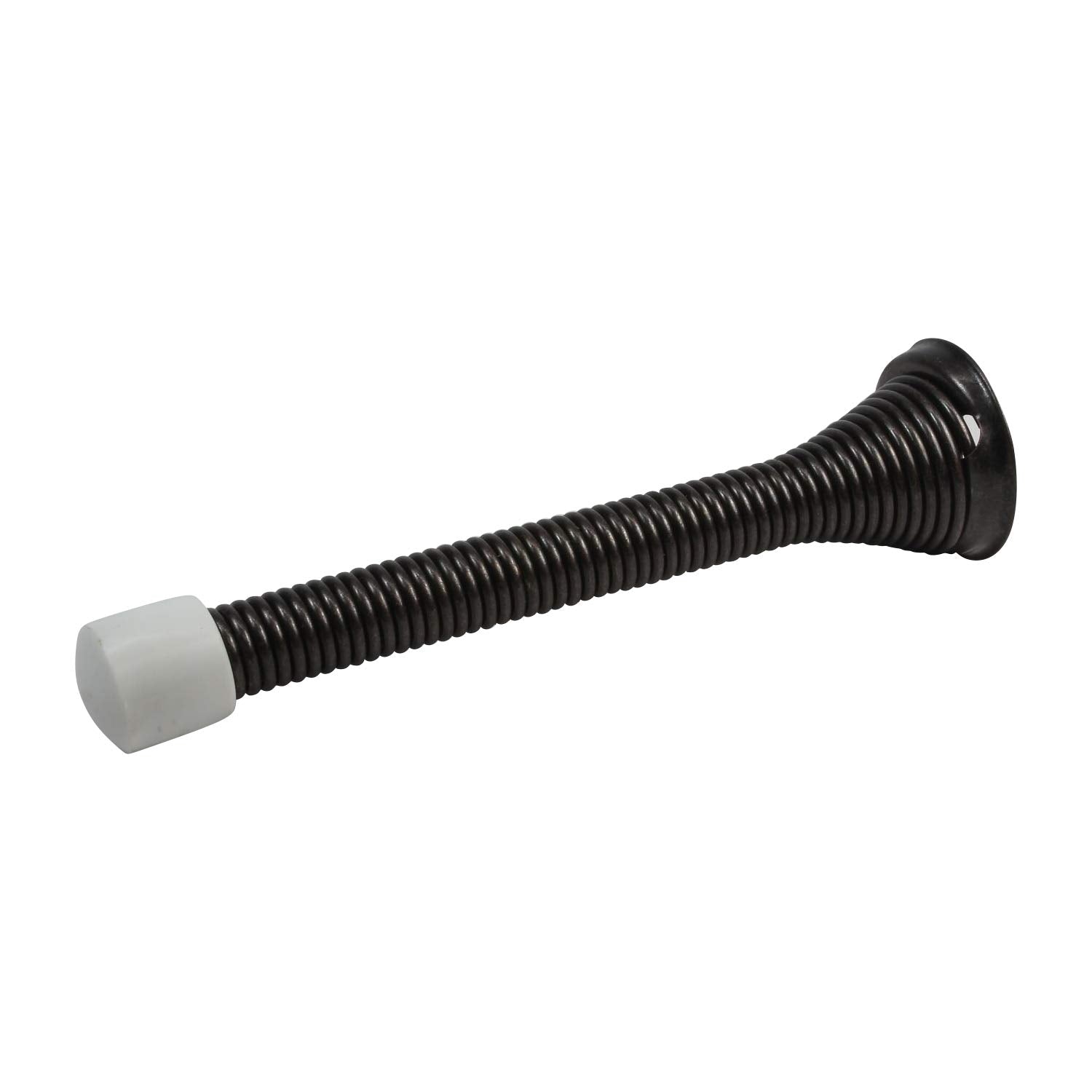 25 Pack Rok Hardware 3-3/4' (95Mm) Longer Version Flexi Spring Heavy Duty Wall Door Stop Bumper Rokds2Orb, Oil-Rubbed Bronze