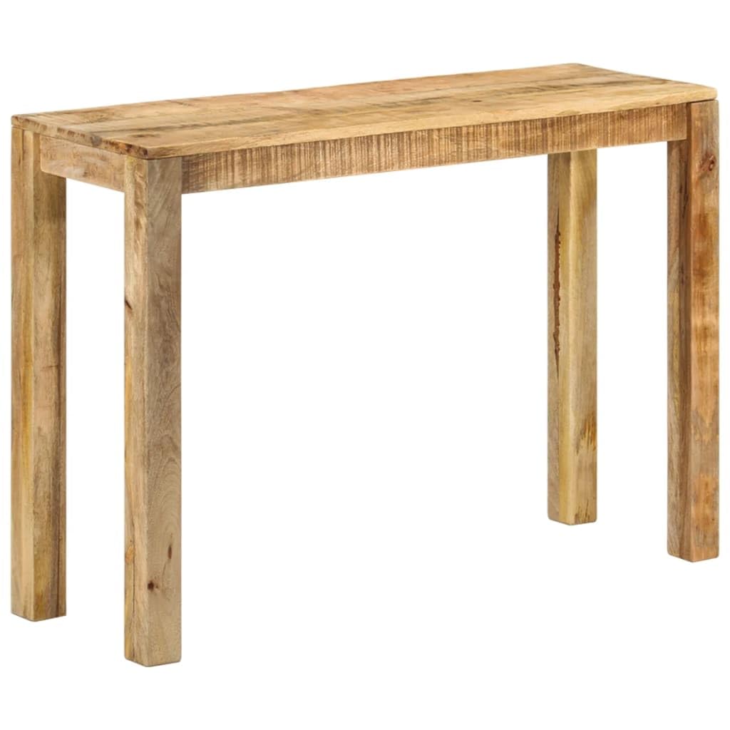 Console Table 43.3&quot;x13.8&quot;x29.9&quot; Rough Mango Wood