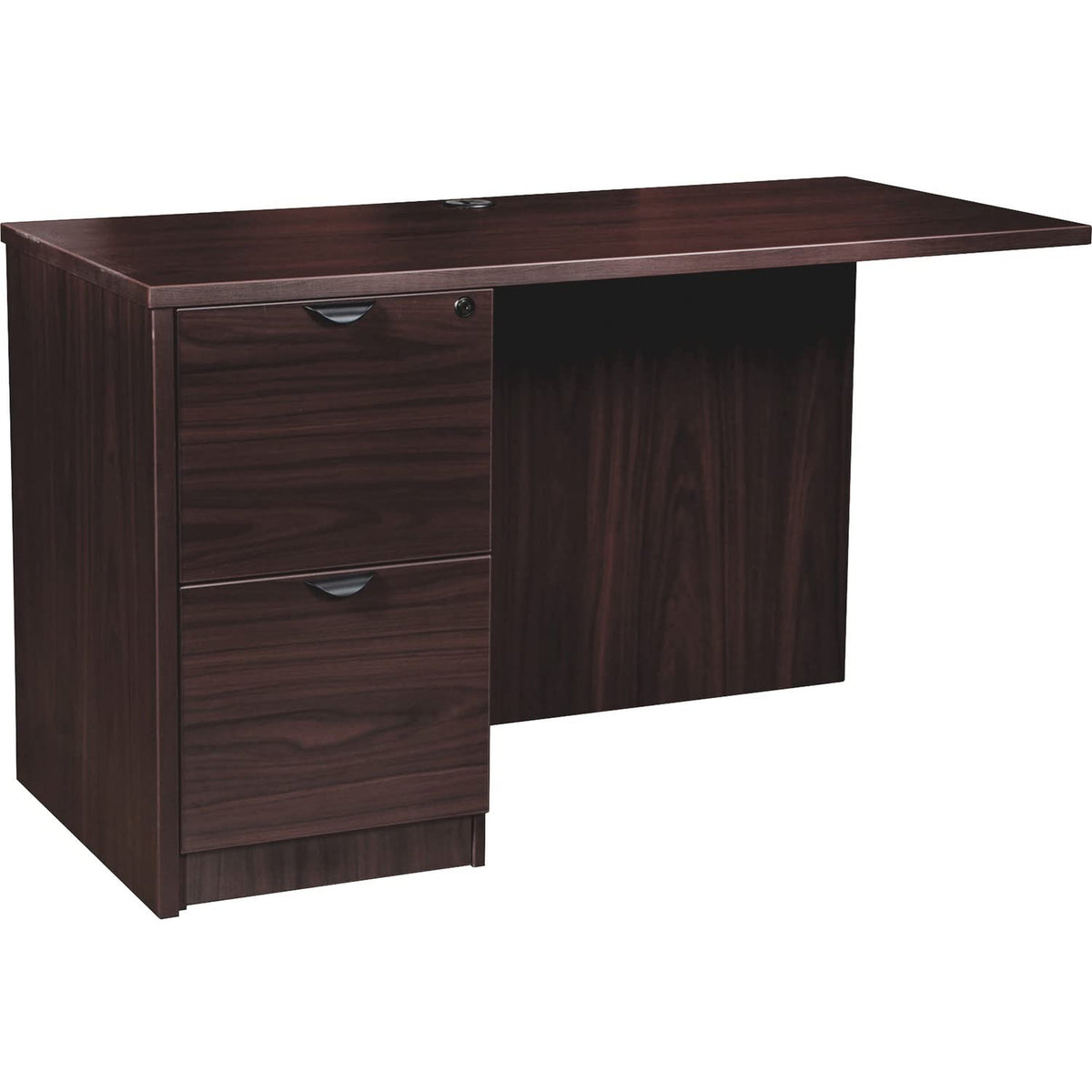 Lorell Prominence 2.0 Espresso Laminate Left Return