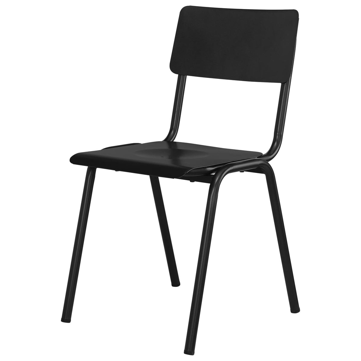 Npd Furniture And More Luke Metal, (Set Of 4) Dining Chair, Gray