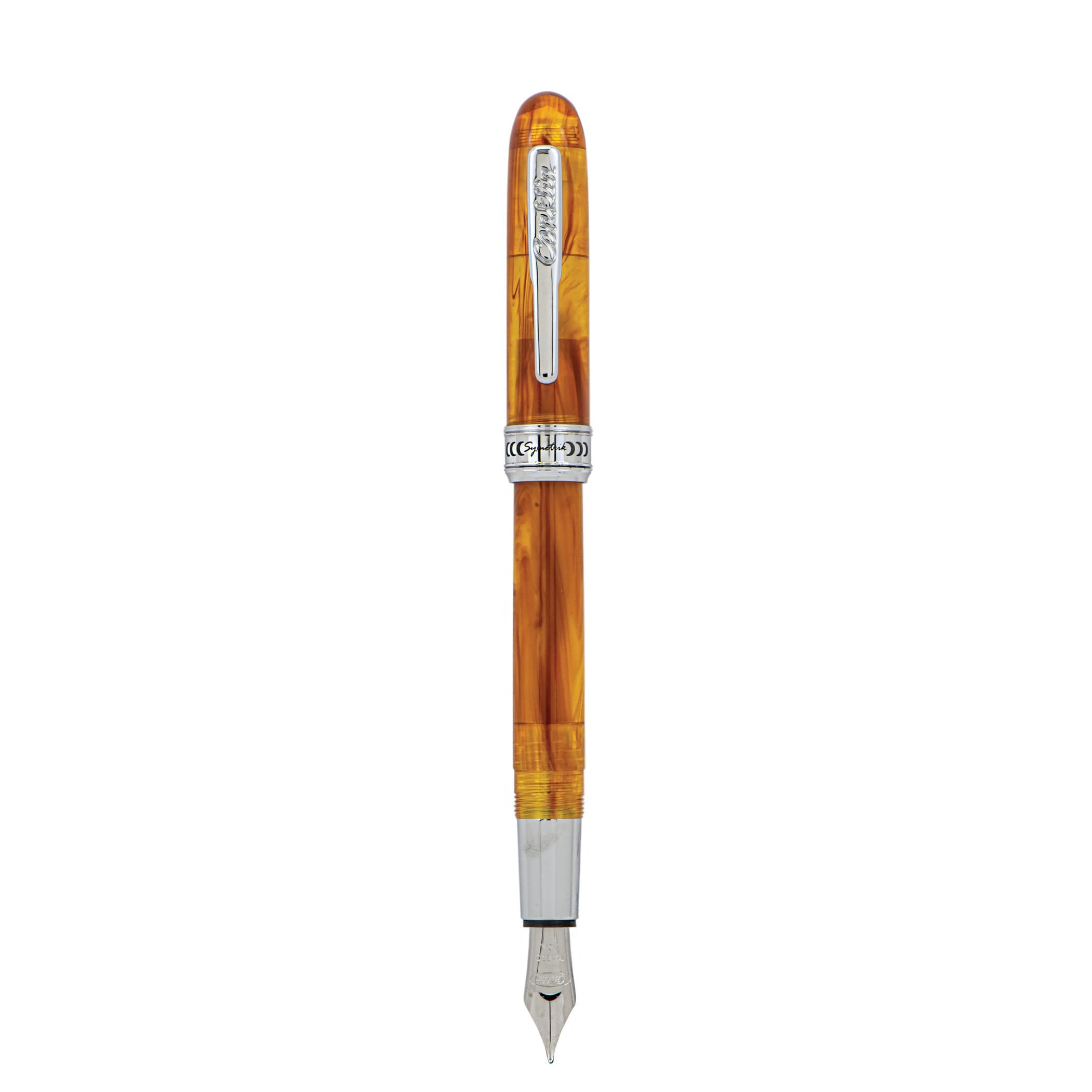 Symetrik Fountain Pen Precious Amber - Omniflex