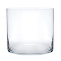 Royal Imports Flower Glass Vase Decorative Centerpiece for Home or Wedding - Cylinder Shape (4 wide x 4 tall, Clear)