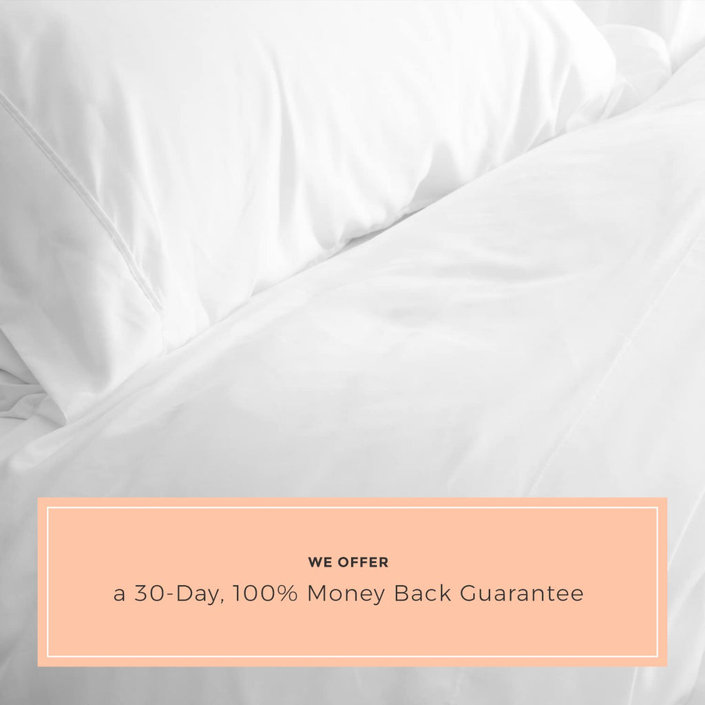 Peachskinsheets Classic White Sheet Set - 1500Tc Level Of Softness - Extra Soft Cooling Sheets For Hot Sleepers And Night Sweats