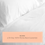 Peachskinsheets Classic White Sheet Set - 1500Tc Level Of Softness - Extra Soft Cooling Sheets For Hot Sleepers And Night Sweats