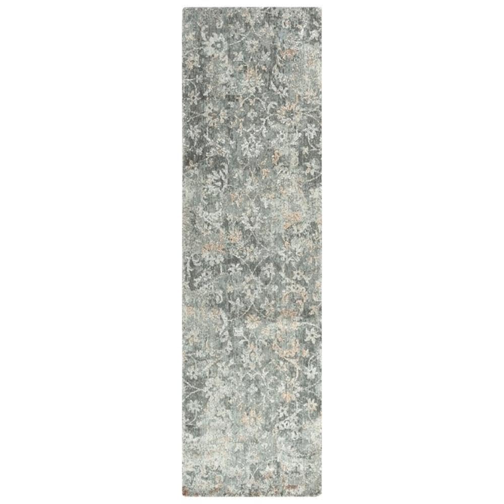 Rizzy Home Alora Decor Radiant 2'6" X 8' Classic Gray/Beige/Gray Hybrid Area Rug