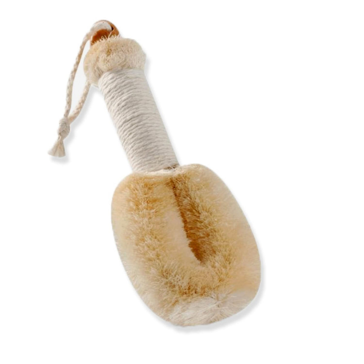 Touch Me All Natural Spa Sisal Dry Skin Brush - Premium Quality- 9'' Length