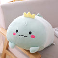 Jensquaify Dinosaur Plush Hugging Pillow, Dinosaur Stuffed Animals Toys Soft Body Pillow, 23.6'