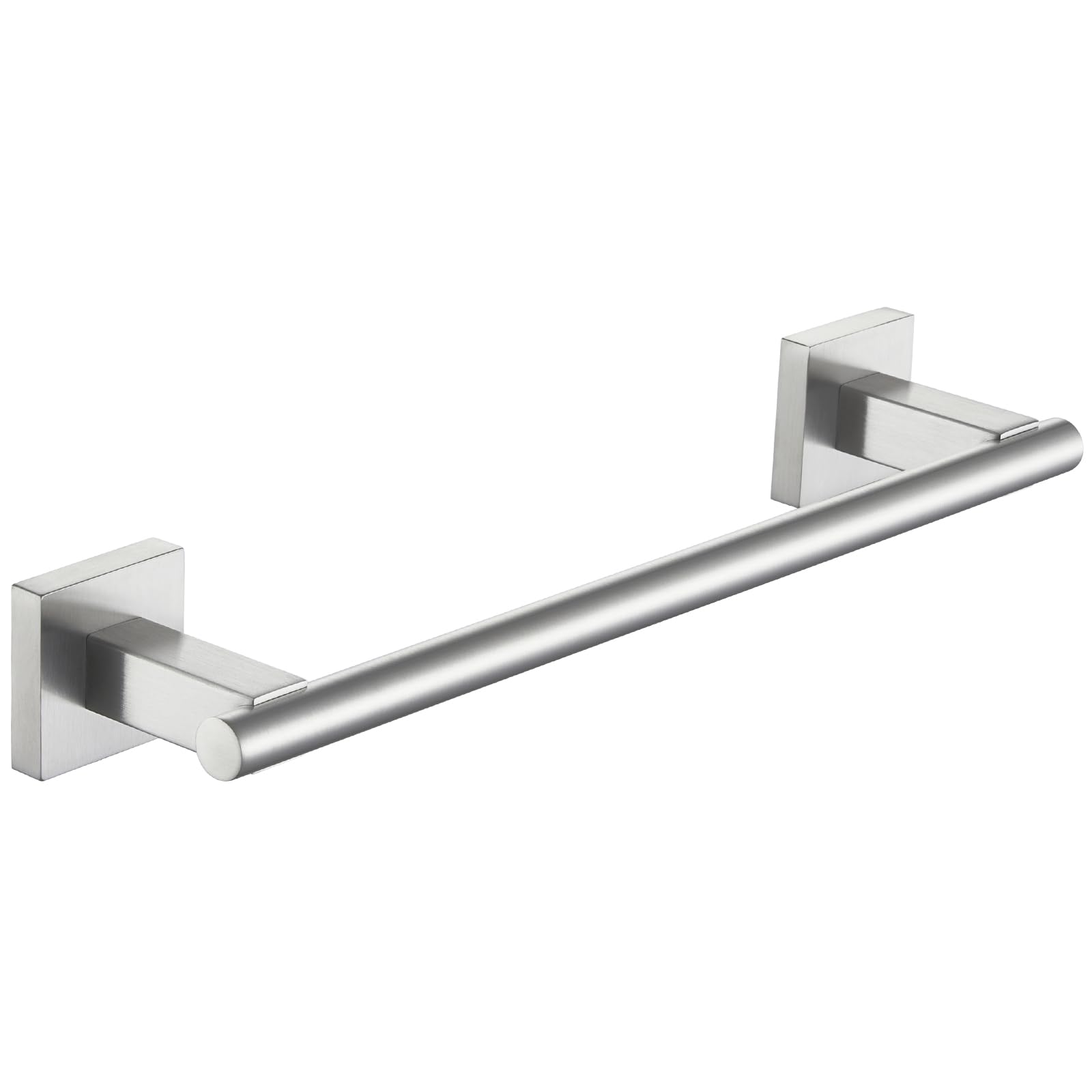 Suyar Bathroom Towel Holder Brushed Nickel, SUS 304 Stainless Steel Hand Towel Bar for Wall, 13.78 Inch