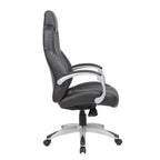 Boss Executive Hinged Arm Chair - Black (B8871-Bk)