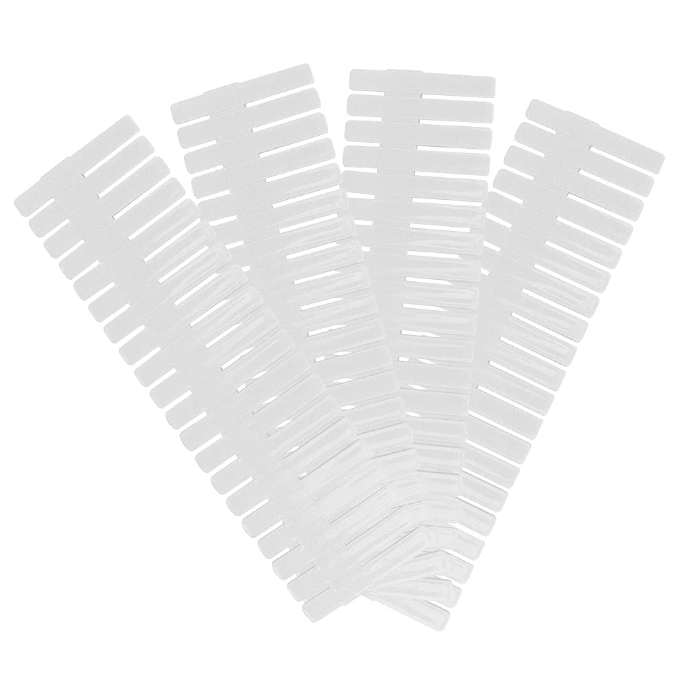 Adjustable Drawer Partition Plate, Durable 2 Size Drawer Dividers, Office For School Home Student(White, Short 24.8 * 7, 12)
