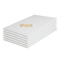 Ydisplay 6Pack Poster Blank Board 24  36 Corrugated Plastic Board 3/16 Inches Thick For School Projects,Craft,Art & Display,Whit